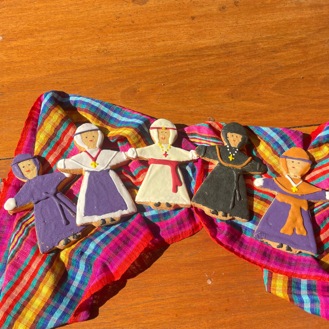 A Really Good Cookie display of traditional Guatemalan cookies from Antigua. 
