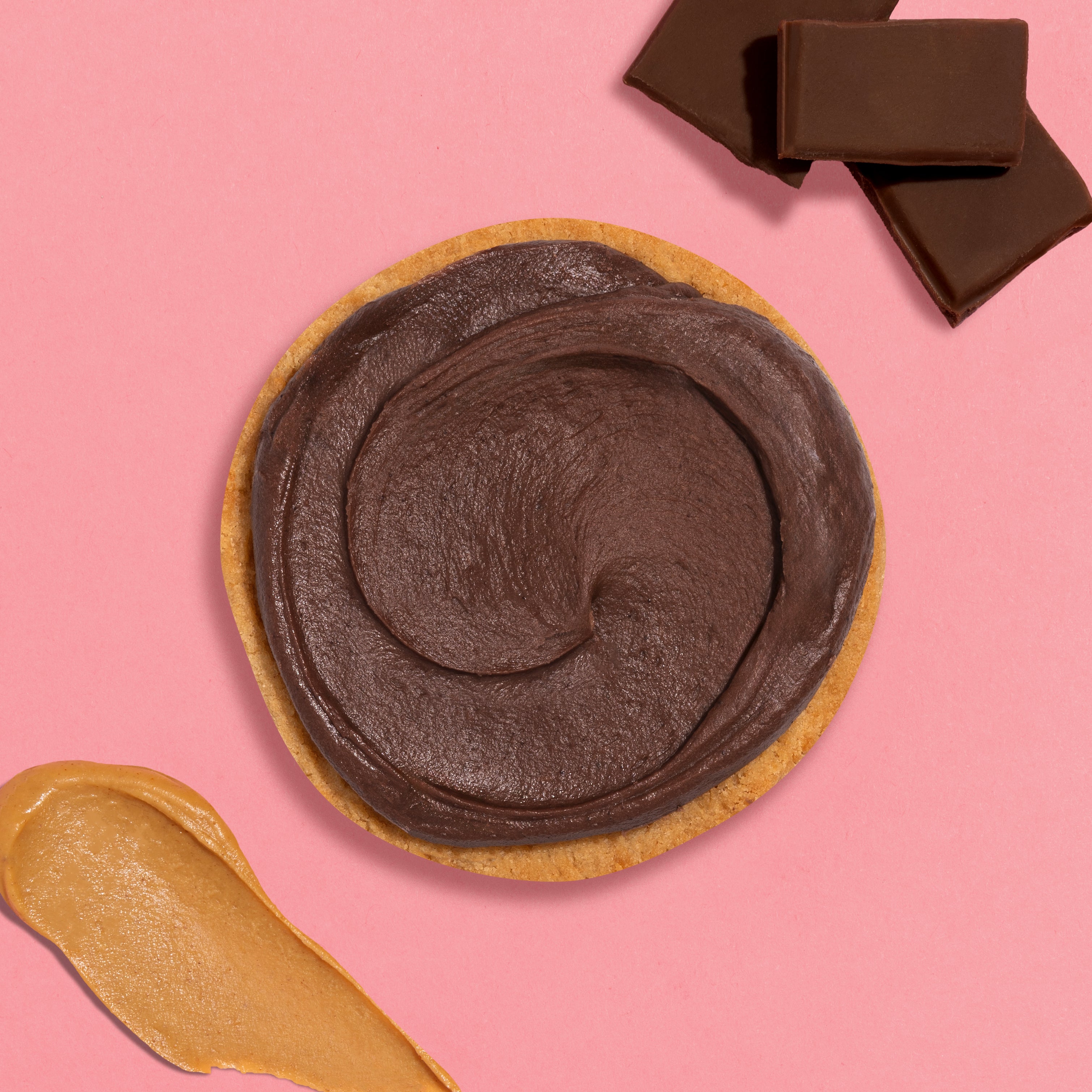 Peanut Butter Fudge Buttercream Cookie