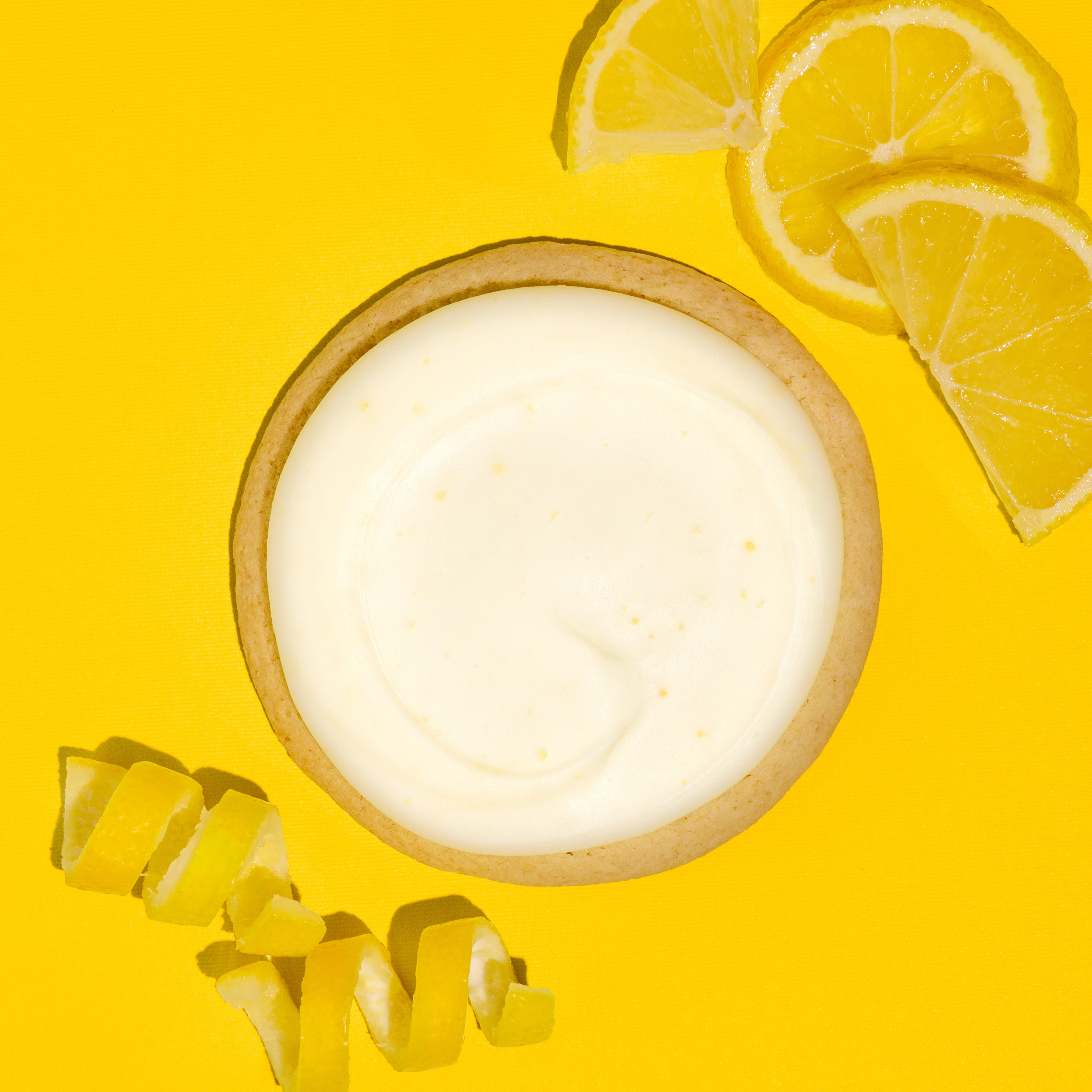 Lemon Zest Glazed Cookie